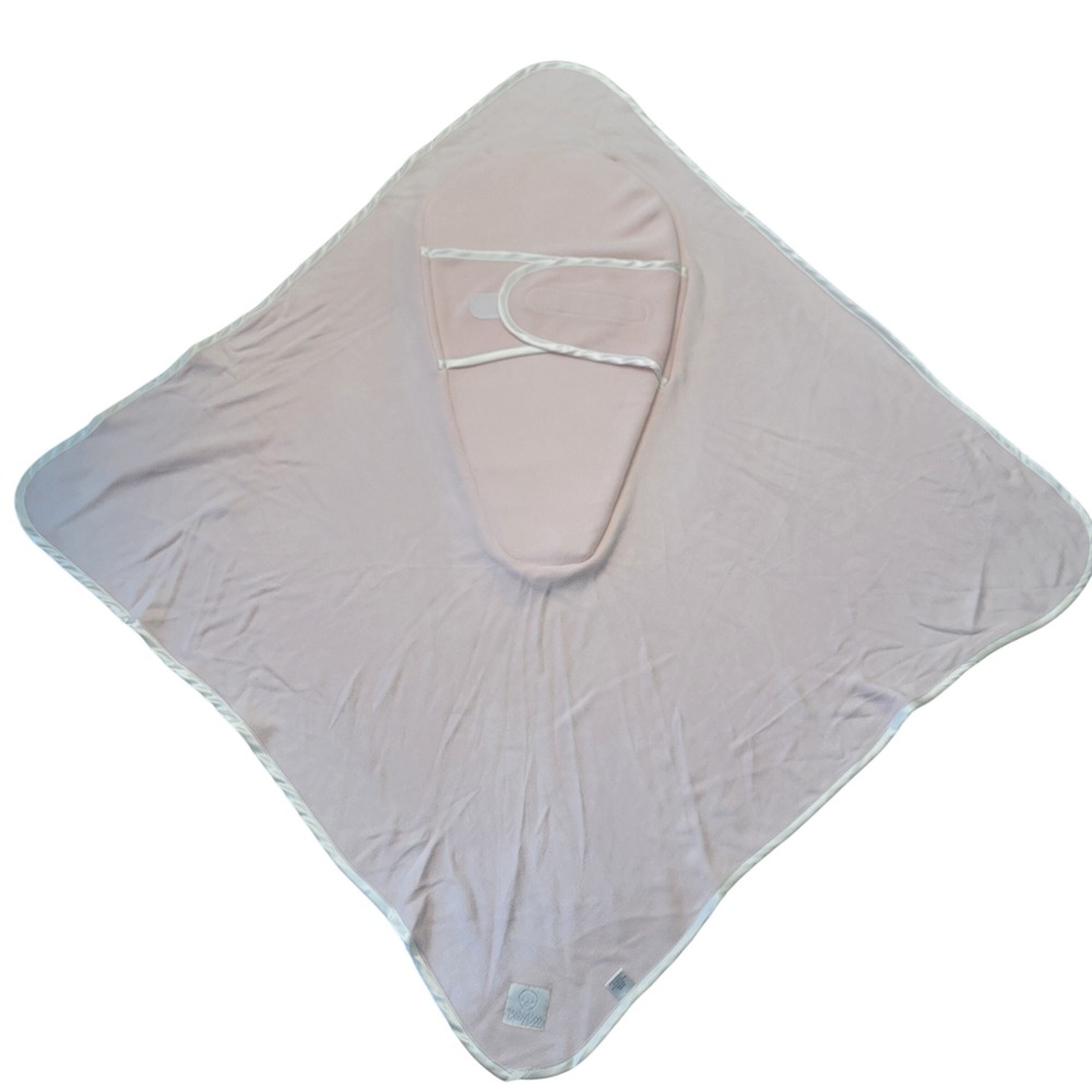 Girl Baby Boo Swaddle Blanket Pink Foam Board Insert Nursery Gift Soft Comfy